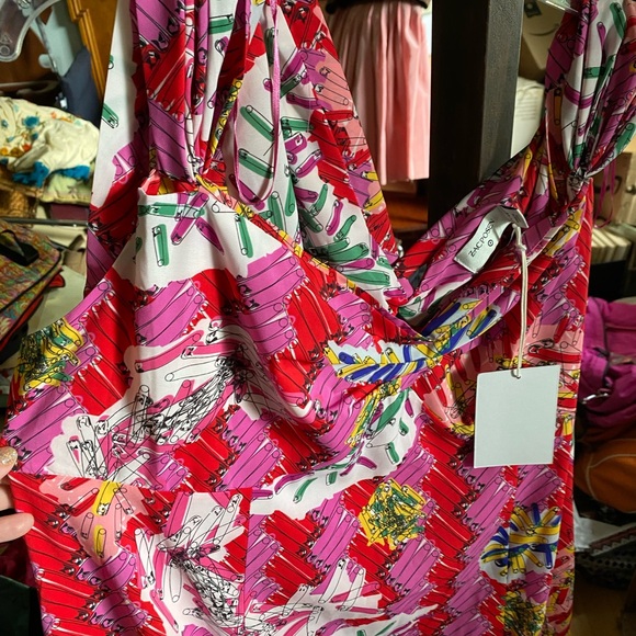 Zac Posen x Target Safety Pin Full Length Dress - Picture 6 of 7